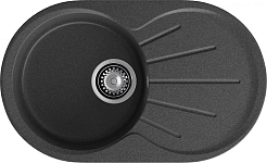 GRANFEST Мойка композит RONDO GF-R--750L чаша с крылом 750*460мм графит арт.GF- 250_100_Array